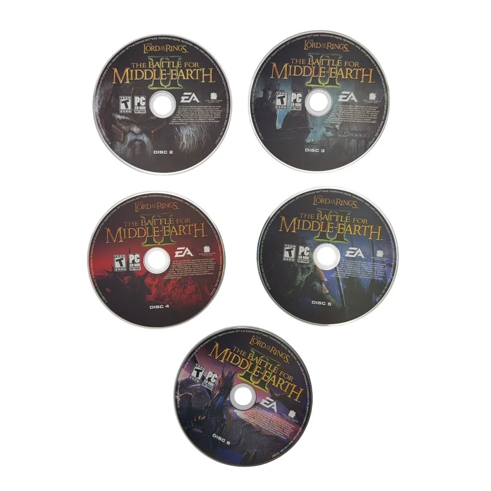 EA Lord of the Rings The Battle for Middle-Earth II PC CD-ROM READ